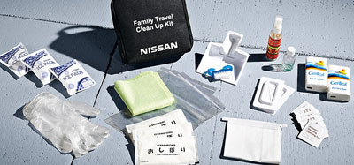 2015 Nissan Xterra Family Travel Clean-Up Kit