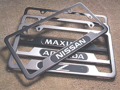 2011 Nissan Rogue License  Plate Frame 999MB-SV000