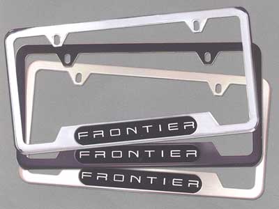 2007 Nissan Frontier Crew Cab License Plate Frames