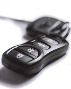 2002 Nissan Pathfinder Remote Control Key Fob 28268-5W500