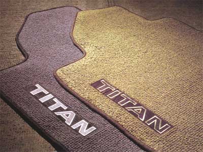 2005 Nissan Titan Carpeted Floor Mats