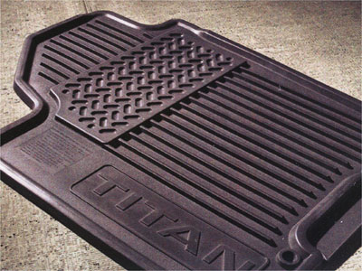 2012 Nissan Titan All-Season Floor Mats 999E1-WW000