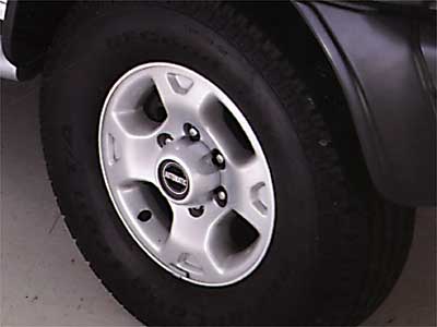 2000 Nissan Xterra Alloy Wheels