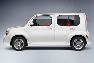 2011 Nissan Rogue Vehicle Alarm Impact Sensor 999M2-VW005