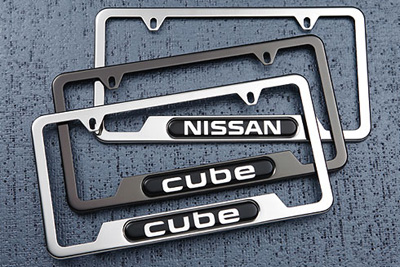 2013 Nissan Cube License Plate Frames
