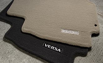 2009 Nissan Versa Carpeted Floor Mats