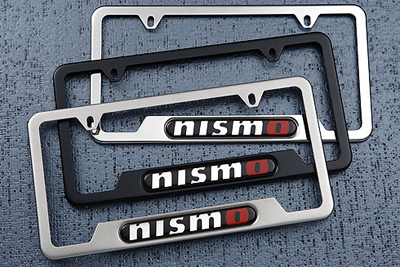 2012 Nissan Titan NISMO License Plate Frames