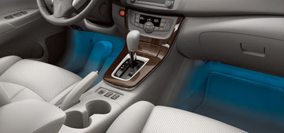 2013 Nissan Sentra Interior Accent Lighting 999F3-LZ000