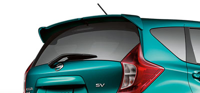 2013 Nissan Versa Rear Spoiler - Note