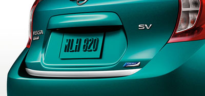 2013 Nissan Versa Chrome Rear Hatch Accent 999G8-4Z000