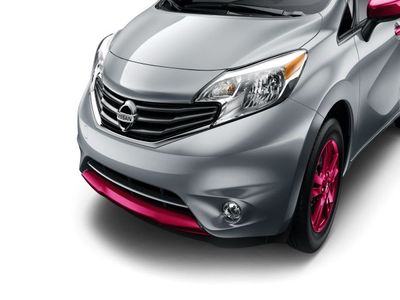 2016 Nissan Versa Front Lip Finisher - Colored - Versa Note