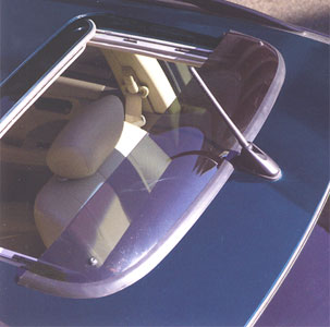 2005 Nissan Murano Sunroof Wind Deflector 999D4-CP500