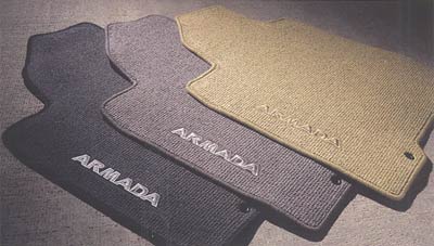 2005 Nissan Pathfinder Armada Carpeted Floor Mats