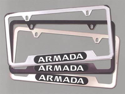 2010 Nissan Pathfinder Armada License  Plate Frame