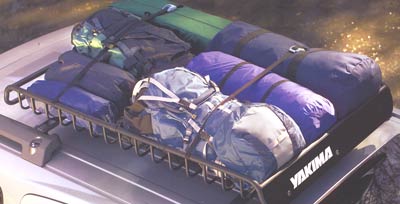 2005 Nissan pathfinder armada loadwarrior roof cargo carrier