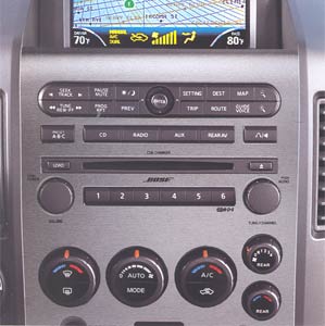2005 Nissan Pathfinder Armada Satelite Radio