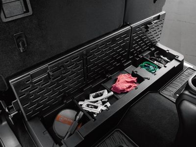 2016 Nissan Titan Rear Under-Seat Storage Bin