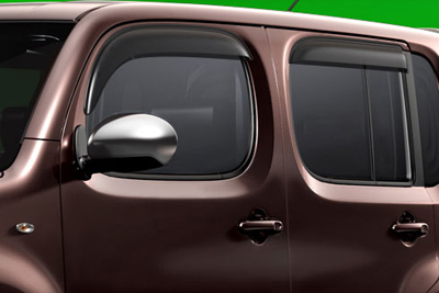 2012 Nissan Cube Side Window Deflectors