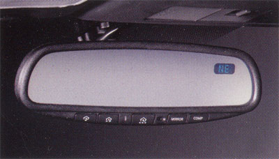 2009 Nissan Quest Auto-Dimming Mirror 999L1-NT000