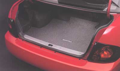 2010 Nissan Sentra Trunk Mat