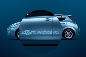 2016 Nissan Leaf Zero Emission Graphic