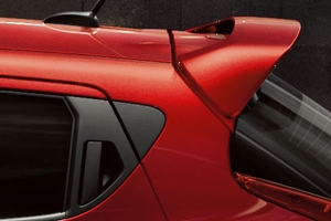 2013 Nissan Juke Rear Roof Spoiler
